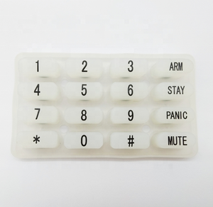 Cao Su <span class=keywords><strong>Silicone</strong></span> Dẫn Điện 4*4 Bàn Phím Bố Trí 16 Phím - Product Image 3