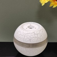 Humidificateur d'ambiance créatif et coloré à brume fraîche, alimenté par USB, pour voiture, maison, extérieur, avec grain de bois, aromathérapie, vente en gros