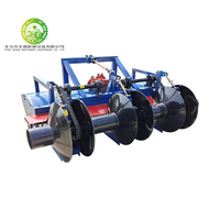Máquina para Surcar y Cavar Zanjas - Formadora de Surcos de Alta Productividad Suspendida por Tractor con Componentes Centrales de Engranajes y Rodamientos