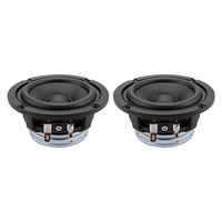 Haut-parleur de milieu de gamme 3 pouces 4/8 ohms 15W pour home cinéma, haut-parleur large bande avec cône en papier de laine, enceinte HIFI