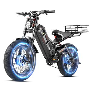 Eahora Romeo II จักรยานไฟฟ้า250W 48/52V 60ah จักรยานไฟฟ้าระยะไกลจักรยานไฟฟ้า26 "ยางล้อใหญ่สำหรับผู้ใหญ่ - Product Image 1