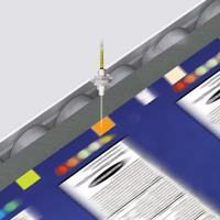 Módulo Sensor de Detección de Color Láser de Alta Sensibilidad con Salida NPN y Fotocélula de Microdiferencia de Color