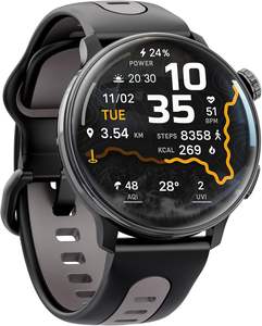 Reloj Inteligente Deportivo GPS OEM S666 de 1.43 Pulgadas con Monitor de Frecuencia Cardíaca, Detector de Oxígeno en Sangre, Resistente al Agua IP68, Rastreador de Actividad Física Android - Product Image 1