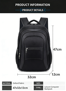 Oxford Laptop <strong>Backpack</strong> for Men Professional Business Computer Bag 2026 Home Novelties Style Ergonomic Laptop <strong>Backpack</strong> - Product Image 2