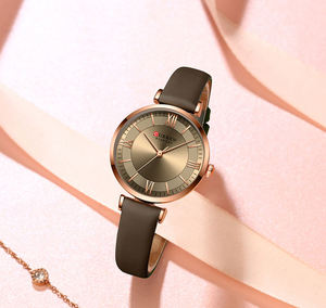 Reloj Curren 9079 para Mujer, Relojes Sencillos con Movimiento de Cuarzo, Correa de Cuero, Reloj de Moda para Chicas - Product Image 2