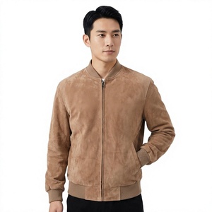 Veste de moto en cuir unisexe de haute qualité pour hommes, imperméable, coupe-vent, écologique avec logo frontal - Product Image 1