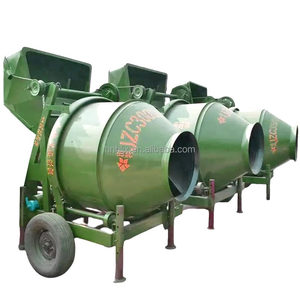 JZC300自動コンクリートミキサー小型自己放電モルタルミキサー電気ディーゼルエンジンガソリンエンジンセメントミキサー - Product Image 1