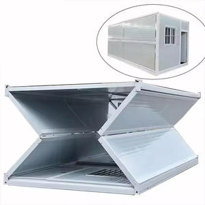 Waterproof Portable Prefab Folding Container House Stackable Insulated <b>Soundproof</b> Movable Foldable Prefabricated Home - Product Image 6