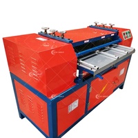 Machine de séparation du cuivre et de faite à la main, équipement de dénudage et d'épluchage de radiateur
