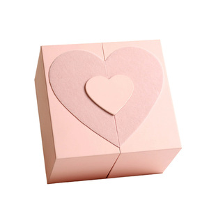 Boîte d'emballage haut de gamme pour la Saint-Valentin, en papier spécial pour huiles essentielles d'aromathérapie, avec finition bronzée et double ouverture - Product Image 2