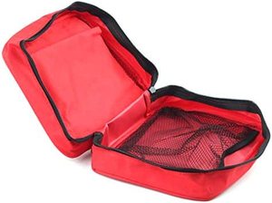 Échantillon gratuit Kit de sac de premiers soins médical personnalisé, Kits de traumatismes rouges vides, atelier de voiture d'urgence, cyclisme à l'extérieur - Product Image 5