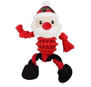Wholesale Custom Pet <b>Dog</b> Toys Durable Hide Food <b>Ball</b> Christmas Plush Squeaky Santa Claus Snowman Elk Pet <b>Dog</b> Chew Toys for <b>Dogs</b> - Product Image 3