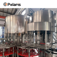 Ligne de mise en conserve automatique rotative électrique multi-canaux 18 voies en acier inoxydable de qualité alimentaire pour boissons à grande vitesse