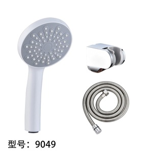 Douchette à main en acier inoxydable de style européen, pomme de douche à main, douchette à main noire haute pression pour salle de bain 1508 - Product Image 3