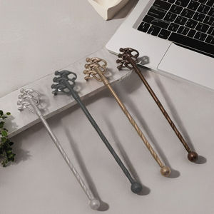 ที่กวน<span class=keywords><strong>ลิง</strong></span>สแตนเลสแบบปรับแต่ง304ได้ชุดไวน์โลหะสำหรับค็อกเทลบาร์สำหรับใช้ในบ้าน - Product Image 1