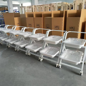 Carrito de <span class=keywords><strong>Endoscopia</strong></span> Médica de Plástico ABS con Soporte para Monitor y Cajón para Almacenamiento de Equipo de <span class=keywords><strong>Endoscopia</strong></span> Hospitalaria - Product Image 6