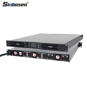 D4-3000 90V-240V Pa Stage Equipment Outdoor Professional Audio Digital Class D 2 Ohms Stable 4 Channel Public Address Amplifier
