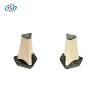 Pieds de meubles triangulaires contemporains en plastique Jiashida, faciles à installer pour canapé/lit/chaise - Utilisation en salon, vente en gros