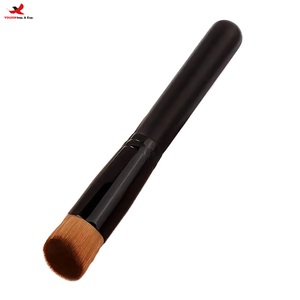 Brocha de Maquillaje 2 en 1 de Pelo Sintético de Doble Cabeza para Rubor y Contorno con Diseño de Nariz en Forma de U, Nueva, con Descuento - Product Image 1