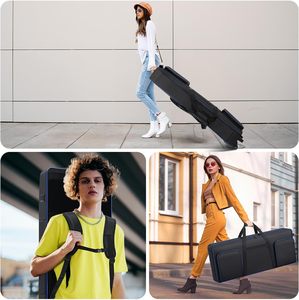 กระเป๋าใส่คีย์บอร์ดดนตรีกันน้ำออกแบบได้เองกระเป๋าใส่คีย์บอร์ดดิจิทัล61ชิ้น - Product Image 3