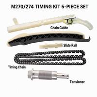 Nouveau kit de chaîne de distribution Mercedes M270/M271/M274 avec pignons d'arbre à cames - Classe C W205/Classe E W212 1.6T/1.8T/2.0T OE 0009933978
