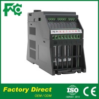 Variateur de fréquence triphasé 220V/380V 4-7,5KW certifié ISO CE, design compact, convertisseur pour l'automatisation industrielle alimentaire