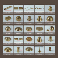 Accessoires d'éclairage Pièces de rechange d'éclairage en métal Plaque de plafond Filetage Tube Boule Support Adaptateur Lampe Luminaire Spinning Parts