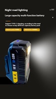 Hochgeschwindigkeits-Auto-montierter super großer Outdoor-Haartrockner Violent Turbofan Handheld Industrial Wiederauf ladbarer Lüfter