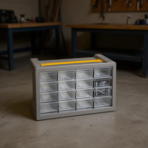 TTAKE Basic Cab Drawer Unit <b>Tool</b> Containers 12 Compartment <b>Storage</b> Organizer For Workshop Garage Use - Product Image 3