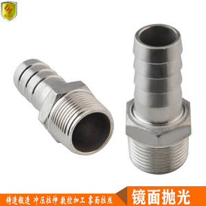 316 Stainless Steel Pagoda <b>Connector</b> <b>Male</b> Threaded Hexagonal Water Pipe <b>Hoses</b> Plumbing <b>Hose</b> Water Pipe Stainless Steel <b>Connector</b> - Product Image 3