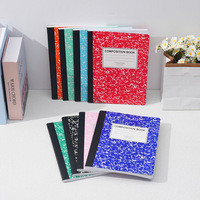 Carnet à couverture souple quadrillé pour étudiant, lot de 8 cahiers d'exercices B5, journal de réunion de bureau, carnet personnalisé cousu à la main, vente en gros