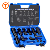 OEM 12 pièces Douilles déportées pour bougies d'allumage et capteurs d'oxygène, pour entraînement de 1/2 pouce et 3/8 pouce