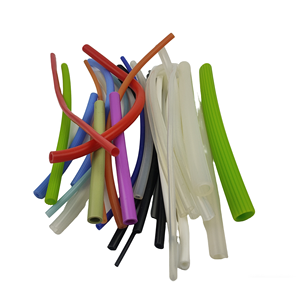 أنابيب مطاطية مرنة مسطحة مخصصة احترافية بأسعار جيدة، متوفرة بأحجام 1 مم و8 مم و10 مم وأحجام أخرى قابلة للتخصيص، أنابيب ملونة ناعمة قابلة للقطع - Product Image 2