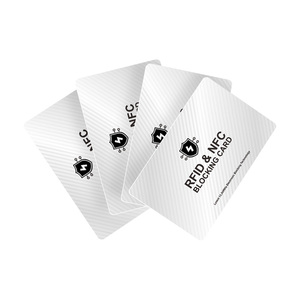RFID an toàn chặn thẻ tùy chỉnh in ấn Nhựa PVC không tiếp xúc chip thông minh NFC thẻ tín dụng tốt nhất RFID chặn thẻ - Product Image 1