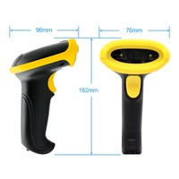 Escáner de Código de Barras Xincode Supermarket USB 2.4G/ Portátil 1D QR 2D con Detección Automática Compatible con Linux/Android/MAC 1 Año