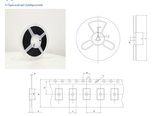 Fabricante de oscilador de cristal SMD2520 paquete 32MHz 9pF 10ppm resonador de cristal de cuarzo 32MHz para electrónica Industrial - Product Image 3