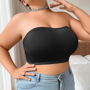 <span class=keywords><strong>Reggiseno</strong></span> <span class=keywords><strong>senza</strong></span> spalline traspirante e <span class=keywords><strong>senza</strong></span> cuciture con fibbia laterale sottile, <span class=keywords><strong>push</strong></span>-<span class=keywords><strong>up</strong></span>, a tinta unita, a copertura totale, modellante, per donne curvy, ideale per l'estate - Product Image 5