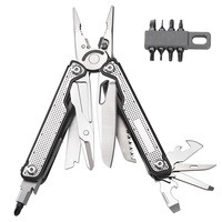 Pince tactique multifonctionnelle, couteau pliant, ciseaux, multi-outils, coupe de précision robuste, pour camping, survie, usage extérieur, personnalisé