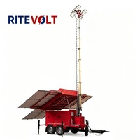 Wasserdichter Solarbetriebener LED-Trailer für Garten & Straßennotfallrettung - Verfügbar zur Vermietung oder zum Verkauf