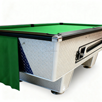 Tables de billard et de snooker pour jeux d'arcade Table de billard Table de jeux à pièces Table de billard commerciale en ardoise/marbre