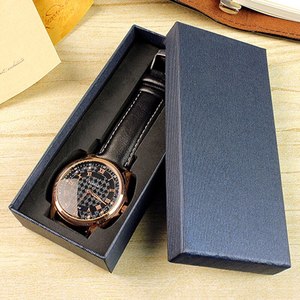 Custom Print Single Watch Packaging Gift Box Paper Watch Box