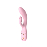 Medizinischer Silikon-Vibrator für Frauen, Doppelkopf G-Punkt und Klitoris Stimulator, 12-Gang Weiblicher Masturbator