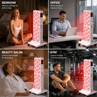 Appareil de luminothérapie rouge portable professionnel GLPE AEG-12, panneau de luminothérapie LED infrarouge proche, machine PDT