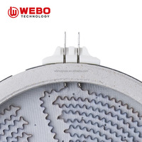 Plaque chauffante en céramique WEBO 1500W 180MM à zone unique pour cuisinière infrarouge 100-230V, diffuseur de chaleur, plaque chauffante à induction
