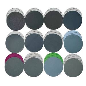 Disques de ponçage floqués 1 pouce 25 mm en carbure de silicium résistants à l'eau pour le polissage DIY et les applications 3C - Product Image 1