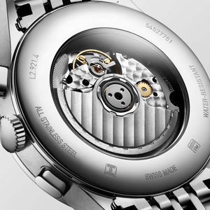 Montre chronographe automatique pour homme, bracelet en acier inoxydable, cristal saphir, style vintage, montre-bracelet Longinesing - Product Image 5