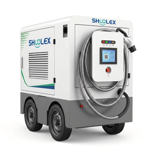 Robot de recharge mobile <span class=keywords><strong>autonome</strong></span> SHUOLEX pour véhicules électriques, <span class=keywords><strong>chargeur</strong></span> rapide DC 60 kW avec navigation LiDAR pour parking automatisé - Product Image 1