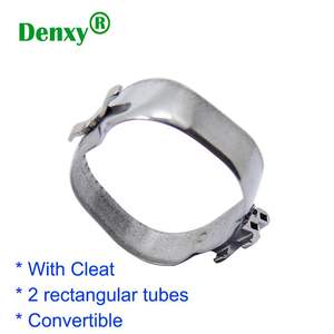 Hoge Kwaliteit Denxy Denxy <span class=keywords><strong>Dental</strong></span> Orthodontische Tandheelkundige Molaire Banden Orthodontische Molaire Banden Met Buis Cleat Sheath Premolaire <span class=keywords><strong>Band</strong></span> - Product Image 5