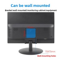 Écran LED LCD ASV 15,4/15,6 pouces 60 Hz avec haut-parleur intégré pour affichage industriel, de bureau et de surveillance automobile