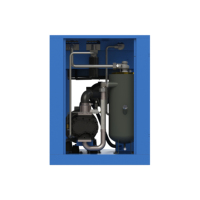 45KW PM VSD compresseur d'air à vis fixe 220V AC/DC alimentation nouvelle condition huile moteur rotatif unité principale